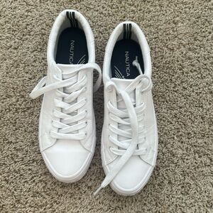 Nautica white sneakers